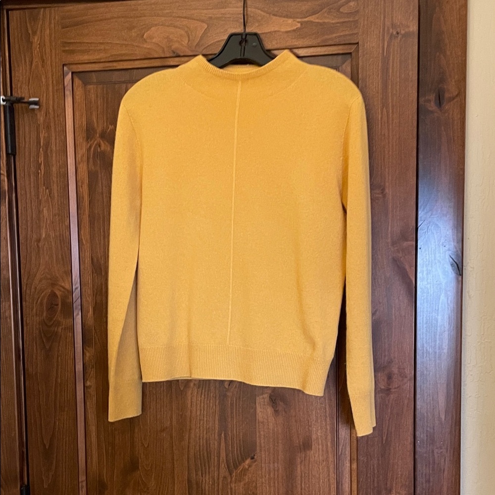 Sophia Yang Merino Wool Women's Sweater - Goldenrod Medium